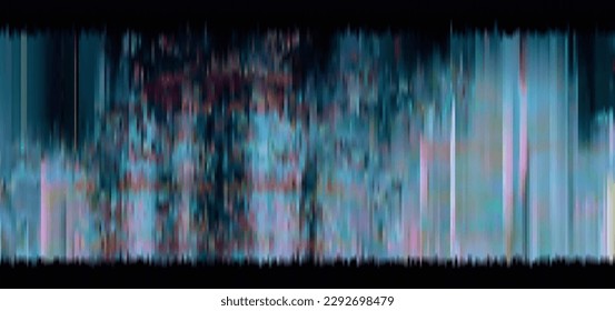 Trendy Glitzmuster auf dunklem Hintergrund. Moderner Vektor. Abstrakte geometrische Elemente