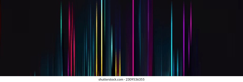 Trendy Glitzmuster auf dunklem Hintergrund. Moderner Vektor. Abstrakte geometrische Elemente