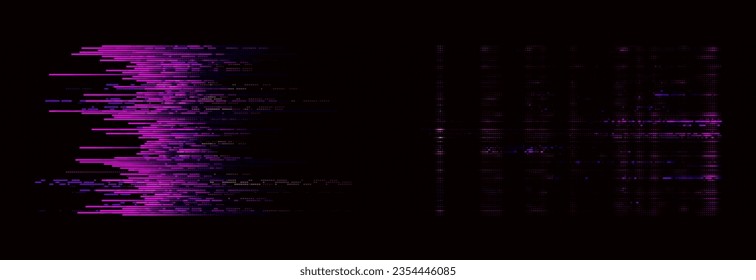 Patrón de brillo de moda en el fondo oscuro. Vector de estilo moderno. Resumen de elementos geométricos