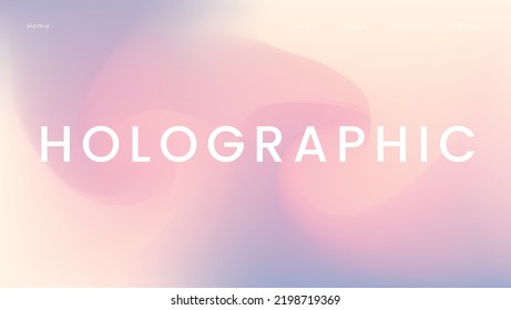 Trendy gradient background, colorful abstract fluid 3d shapes. Futuristic design wallpapers for banners, posters, covers, flyers, presentations, advertisements, landing pages