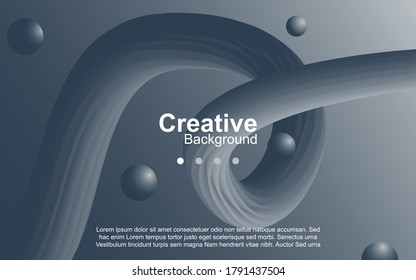 Fondo abstracto de color degradado de moda. El diseño de elementos de textura dinámica es una combinación de color gris y blanco. Estructura ligera y plantilla vectorial moderna que puede utilizarse para afiches, volantes, revistas, revistas