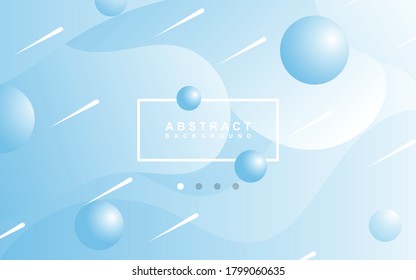 Trendy Farbverlauf-abstrakter Hintergrund. Dynamisches strukturiertes Element entwirft eine Kombination aus Blau und Weiß. Moderne, helle Vektorgrafik-Vorlage kann für Poster, Flyer, Magazin, Journal