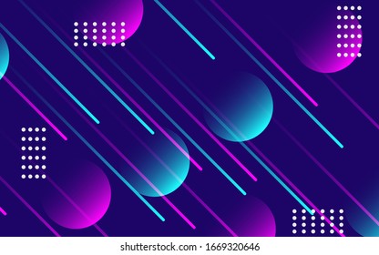 Fondo de brillo de color de degradado moderno. Concepto dinámico y moderno con un diseño colorido. La plantilla vectorial de estilo mínimo puede utilizar papel tapiz de elemento, página de inicio, afiche, banner web, presentación