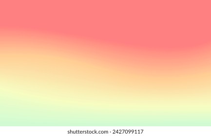 Trendy gradient colorful backgound, spring, summer, gradient