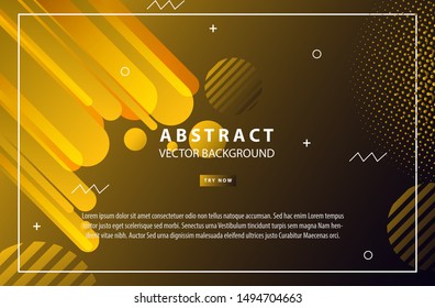 Trendy gradient colors with abstract fluid shapes. Liquid concept vector design template for use element modern cover