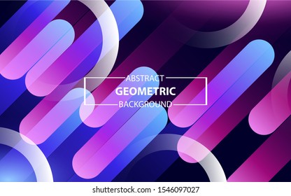 Trendy gradient colors background with light shine element. Minimal concept vector design for use wallpaper, theme, presentation, website, cover, banner