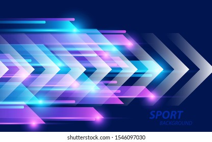 Trendy gradient colors background with light shine element. Minimal concept vector design for use wallpaper, theme, presentation, website, cover, banner