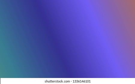 Trendy gradient geometric backdrop with hologram.Vector pattern