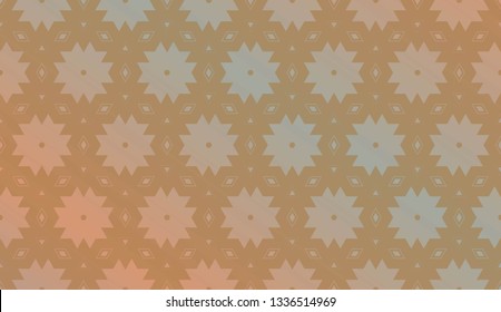 Trendy gradient geometric backdrop with hologram.Vector pattern
