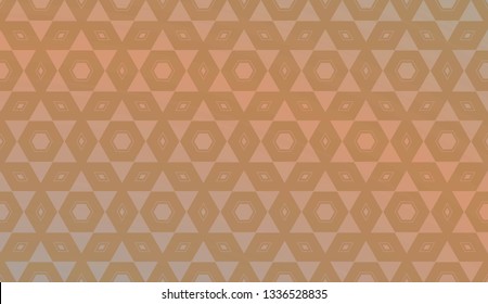 Trendy gradient geometric backdrop with hologram.Vector pattern