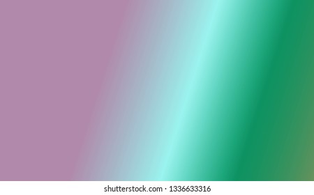 Trendy gradient geometric backdrop with hologram.Vector pattern