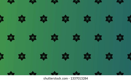 Trendy gradient geometric backdrop with hologram.Vector pattern