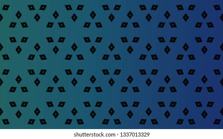 Trendy gradient geometric backdrop with hologram.Vector pattern