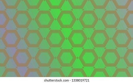 Trendy gradient geometric backdrop with hologram.Vector pattern