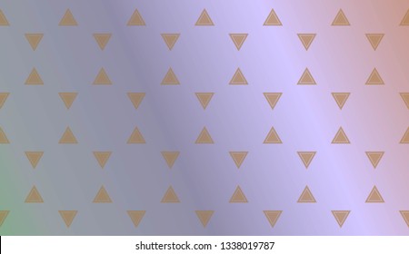 Trendy gradient geometric backdrop with hologram.Vector pattern