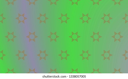 Trendy gradient geometric backdrop with hologram.Vector pattern