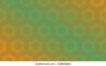 Trendy gradient geometric backdrop with hologram.Vector pattern
