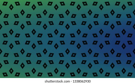 Trendy gradient geometric backdrop with hologram.Vector pattern