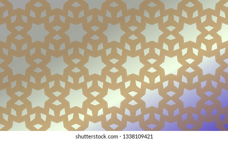 Trendy gradient geometric backdrop with hologram.Vector pattern