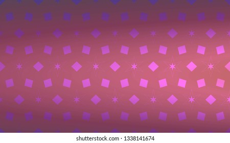 Trendy gradient geometric backdrop with hologram.Vector pattern