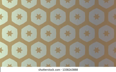 Trendy gradient geometric backdrop with hologram.Vector pattern
