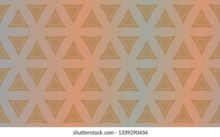 Trendy gradient geometric backdrop with hologram.Vector pattern