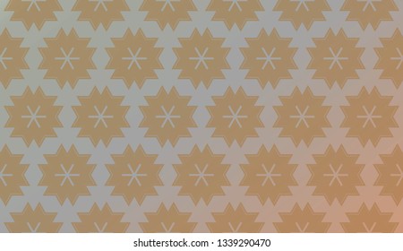 Trendy gradient geometric backdrop with hologram.Vector pattern