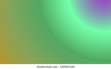 Trendy gradient geometric backdrop with hologram.Vector pattern