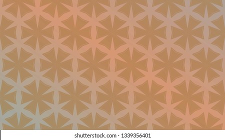 Trendy gradient geometric backdrop with hologram.Vector pattern