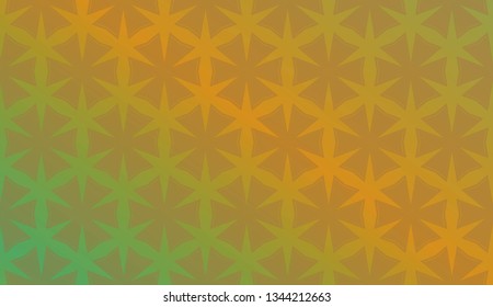 Trendy gradient geometric backdrop with hologram.Vector pattern