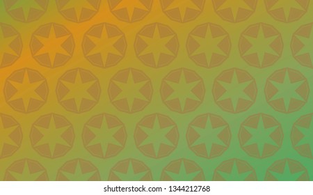 Trendy gradient geometric backdrop with hologram.Vector pattern