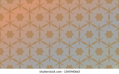 Trendy gradient geometric backdrop with hologram.Vector pattern