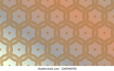 Trendy gradient geometric backdrop with hologram.Vector pattern