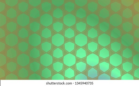 Trendy gradient geometric backdrop with hologram.Vector pattern