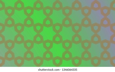 Trendy gradient geometric backdrop with hologram.Vector pattern