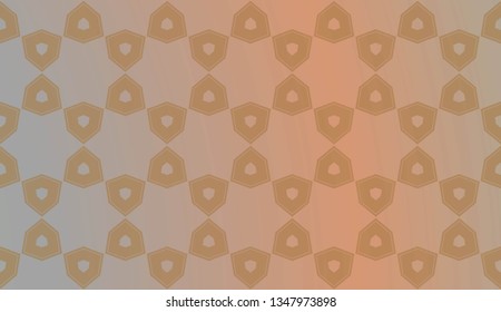 Trendy gradient geometric backdrop with hologram.Vector pattern