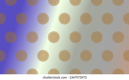 Trendy gradient geometric backdrop with hologram.Vector pattern
