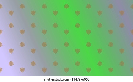 Trendy gradient geometric backdrop with hologram.Vector pattern