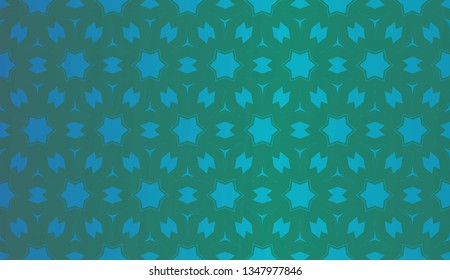 Trendy gradient geometric backdrop with hologram.Vector pattern