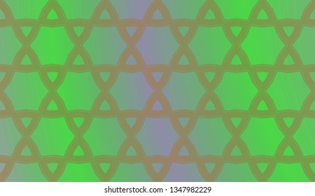 Trendy gradient geometric backdrop with hologram.Vector pattern
