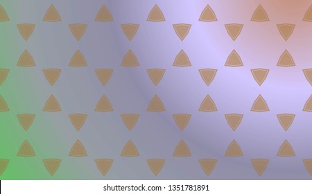 Trendy gradient geometric backdrop with hologram.Vector pattern