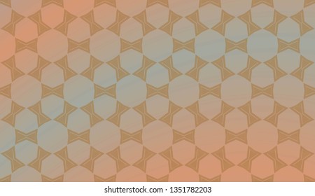 Trendy gradient geometric backdrop with hologram.Vector pattern