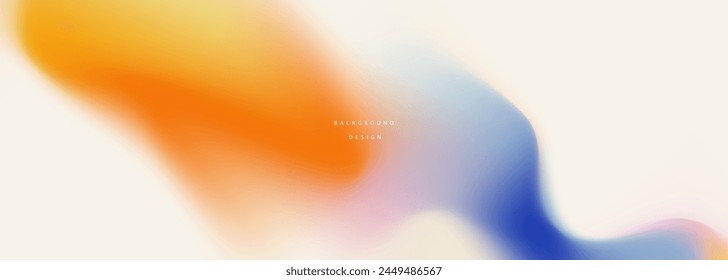 Trendy gradient mesh abstract design background. Abstract digital background