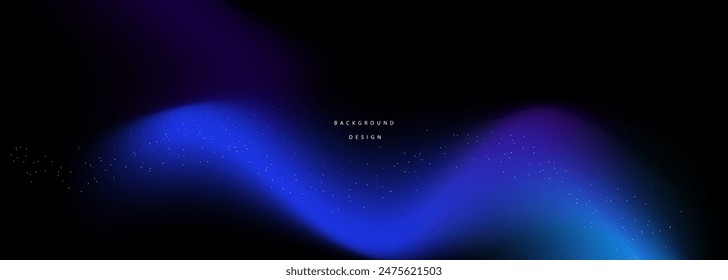 Trendy gradient mesh abstract design background. Abstract digital background