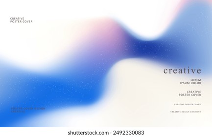 Fondo de diseño abstracto de malla de gradiente de moda. Fondo digital Abstractas