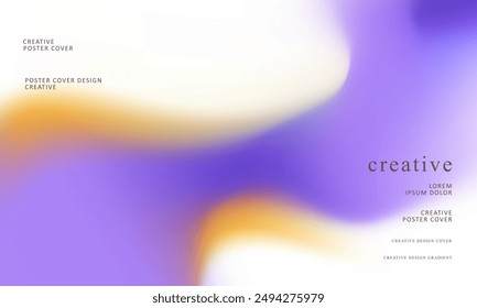 Fondo de diseño abstracto de malla de gradiente de moda. Fondo digital Abstractas