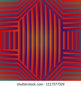 Trendy gradient pattern. Geometric abstraction and creative texture. Minimal color background.