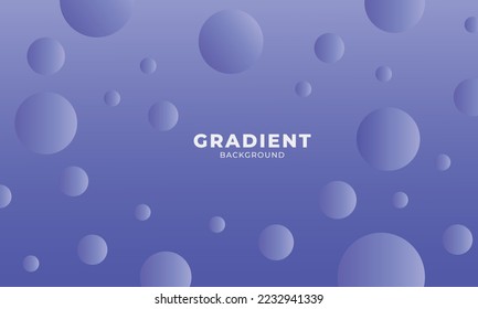Trendy gradient shapes composition. Abstract blue gradient shapes background. Abstract decoration, halftone gradients, 3d Vector illustration.