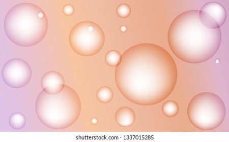 Trendy gradient shapes composition with circle. For design, presentation, business. Color Vector illustration