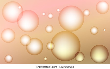 Trendy gradient shapes composition with circle. For design, presentation, business. Color Vector illustration